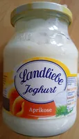 Joghurt Aprikose, Joghurt mit 13,5 % Aprikosenzubereitung, 3,8 % Fett im Milchanteil