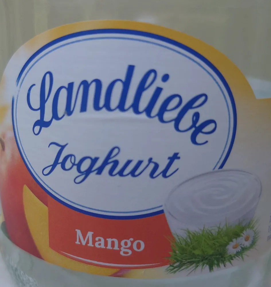 Landliebe Mango 4067517001773 Joghurt mit 13,5 % Mangozubereitung, 3,8 % Fett im Milchanteil