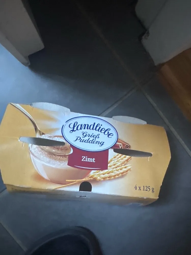 Grießpudding Zimt