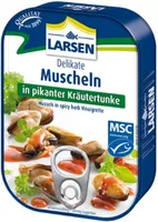 Muscheln in pikanter Kräutertunke