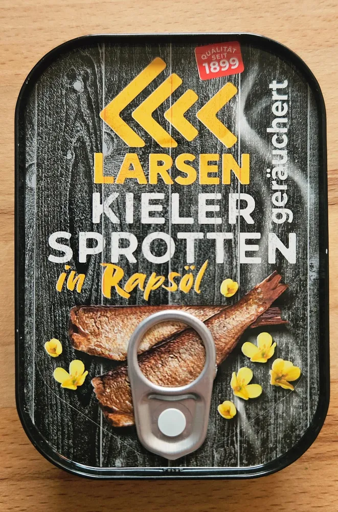 Feine Kieler Sprotten in Rapsöl und eigenem Saft
