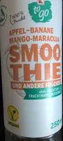 Apfel-Bananen-Mango-Maracuja Smoothie