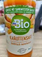 Karottensaft feldfrisch verarbeitet