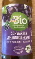 Schwarzer Johannisbeersaft