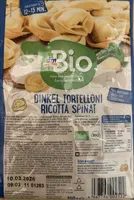 Dinkel Tortelloni Ricotta Spinat