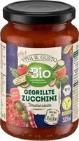 Tomatensoße gegrillte Zucchini