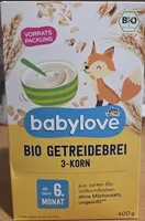Bio Getreidebrei 3 Korn