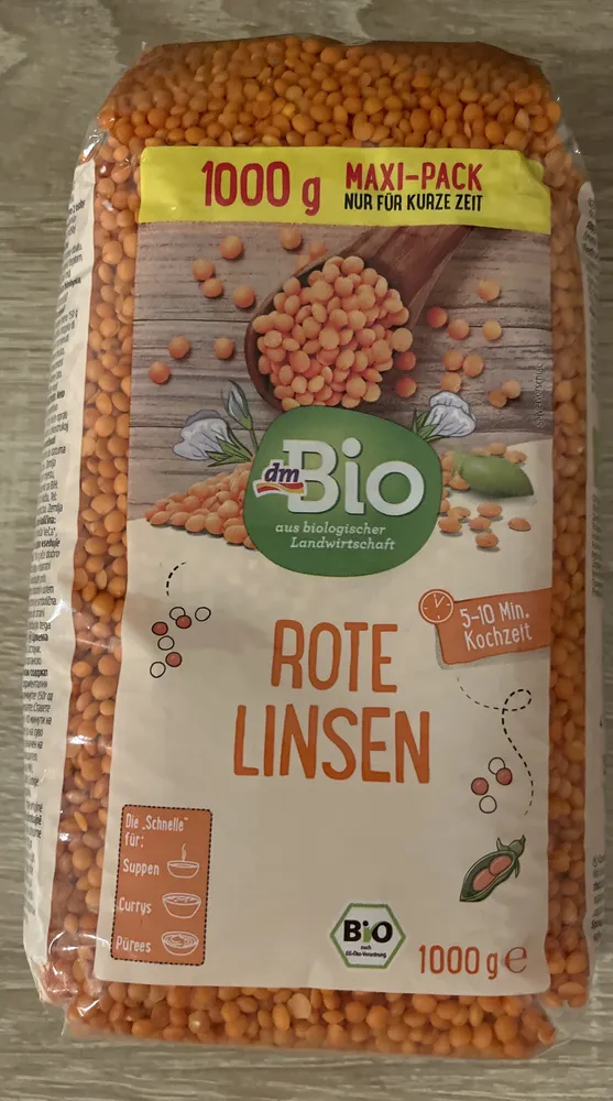 Červená čočka