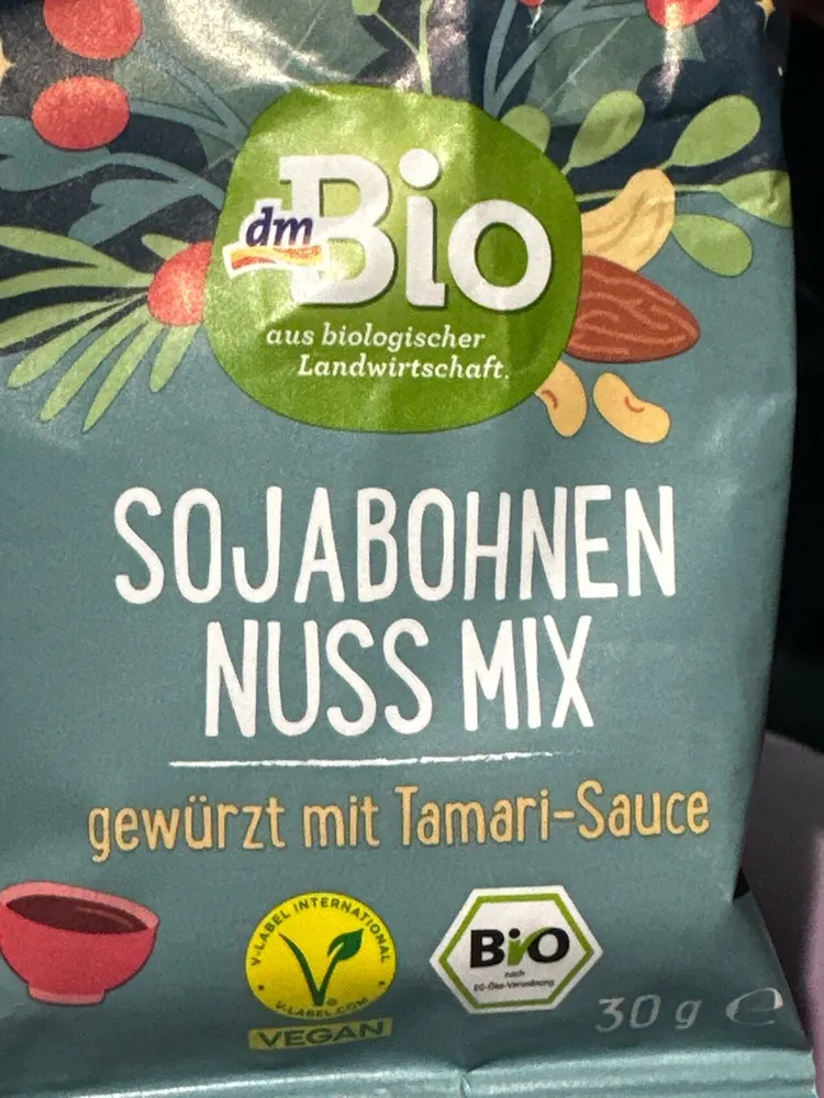 Sojabohnen Nussmix Tamari