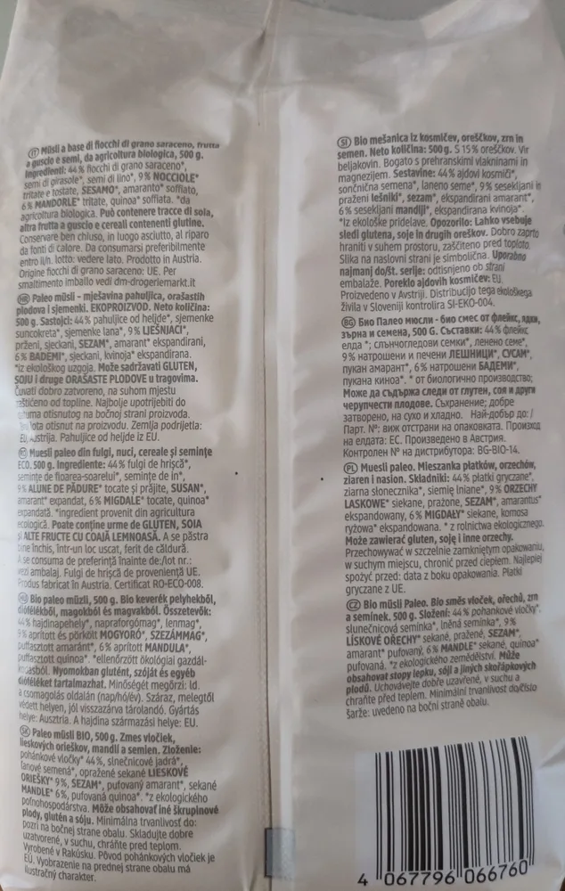 Paleo Müsli