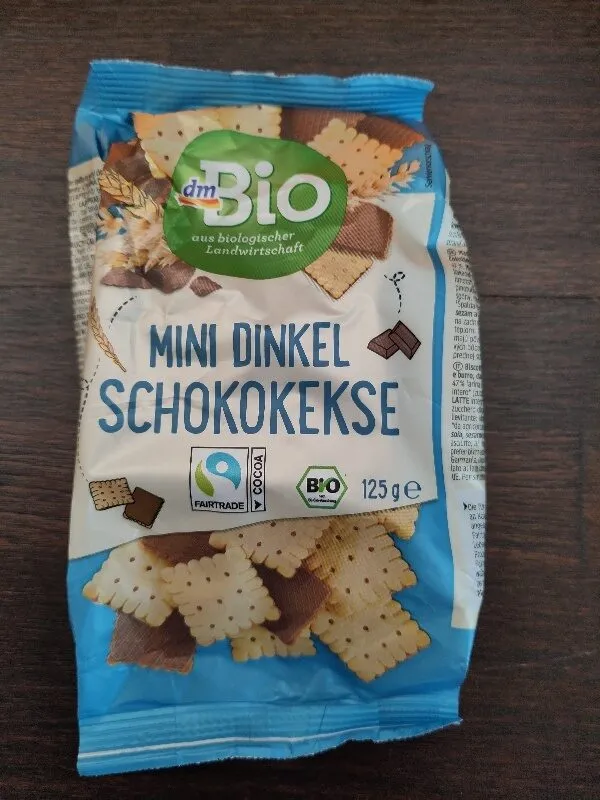 Mini Dinkel Schokokekse