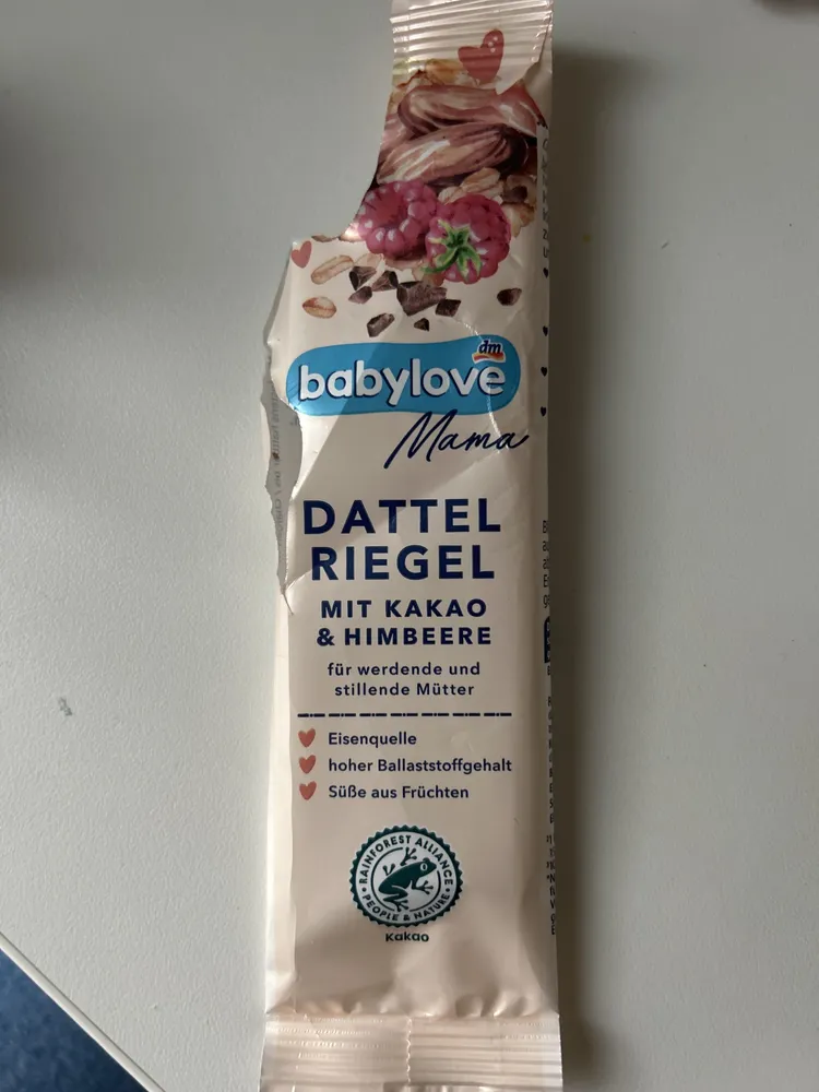 DATTEL RIEGEL MIT KACAO & HIMBEERE