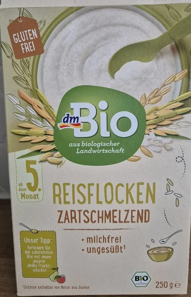 Reisflocken Zartschmelzend