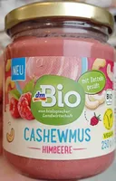 Cashewmus Himbeere
