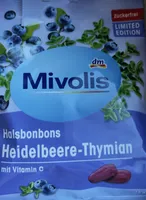 Heidelbeer Thymian Halsbonbons