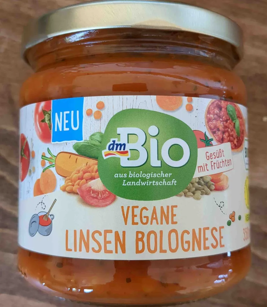 Vegane Linsen Bolognese