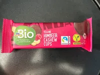 Vegane Himbeer Cashew Cups