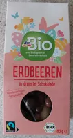 Erdbeeren in dreierlei Schokolade