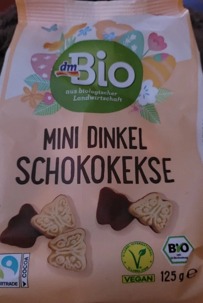 Mini Dinkel Schokokekse