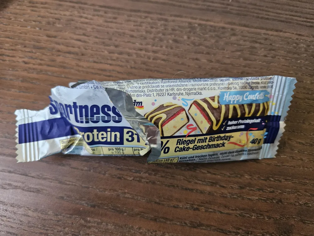 Protein Riegel - Birthday Cake
