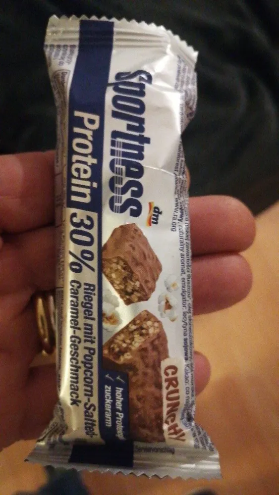 Protein 30% Riegel Mit Popcorn-Salted-Caramel-Geschmack
