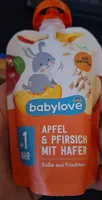 Apfel&Pfirsich mit Hafer