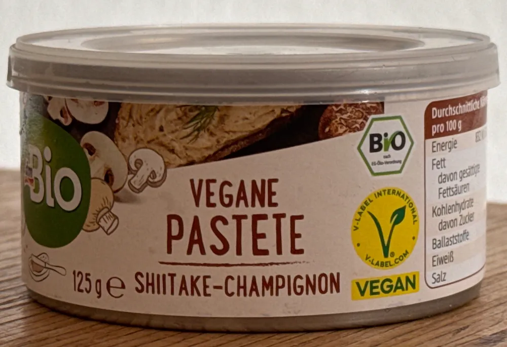 Vegane Pastete - Shiitake-Champignon