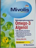 Omega-3 Algenöl