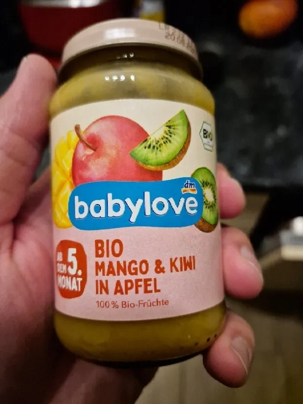 Bio Mango & Kiwi in Apfel