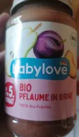 Pflaume in Birne