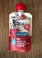 Bio Erdbeere & Heidelbeere in Apfel