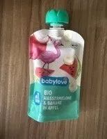Bio Wassermelone & Banane in Apfel