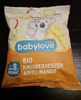 Bio Knusperherzen Apfel-Mango