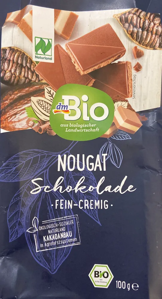 Nougat Schokolade