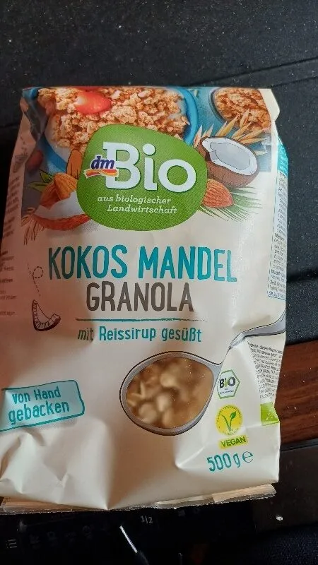 Kokos Mandel Granola