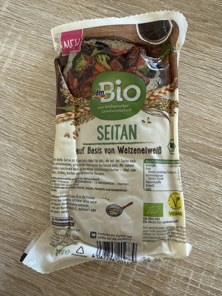 SEITAN auf Basis von Weizeneiweiß