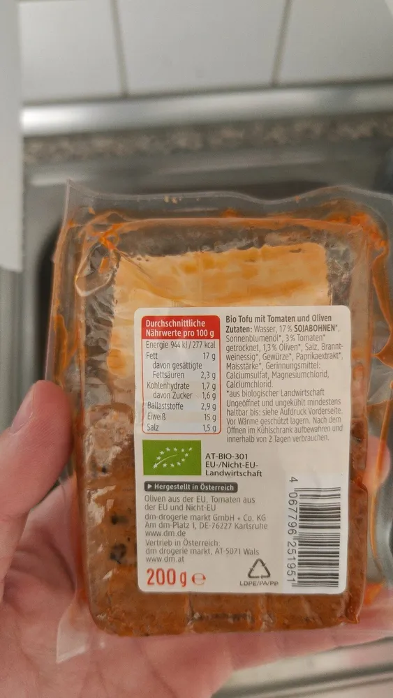 Tofu Rosso Bio