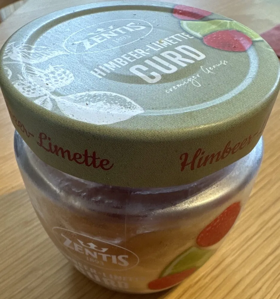 Himbeer-limetten curd