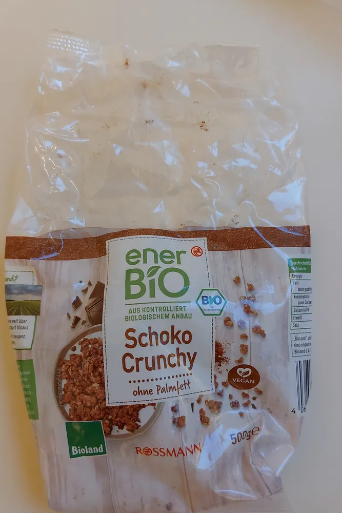 Müsli Bio Schoko Crunchy