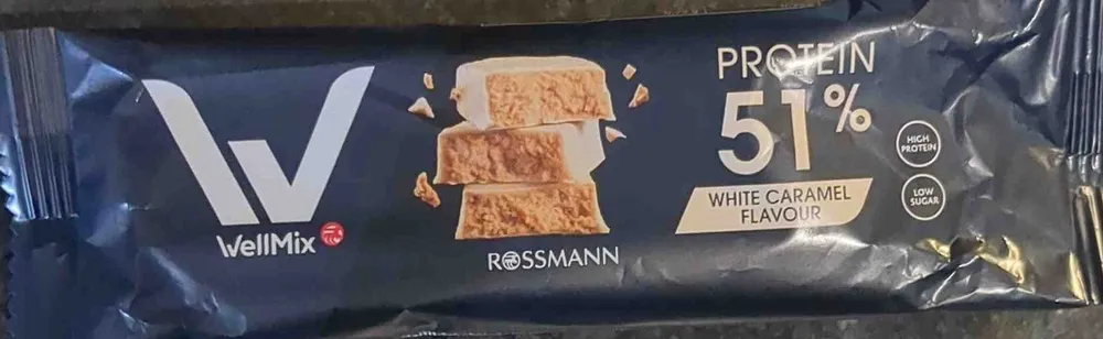 Protein 51% White Caramel Flavour Riegel