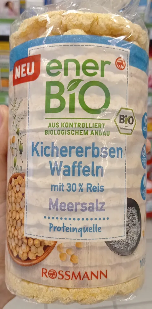 Kichererbsen Waffeln