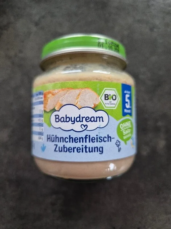 Hühnchenfleisch-Zubereitung (ab 5. Monat)