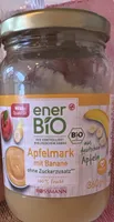 Apfelmark mit Banane