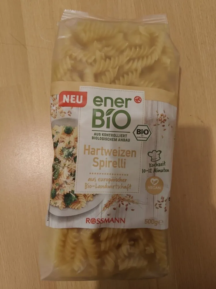Hartweizen Spirelli