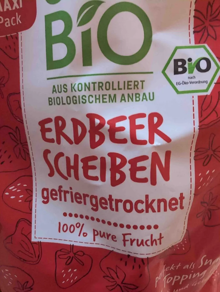 Erdbeerscheiben