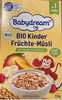Bio Kinder Früchte-Müsli Mango & Himbeere