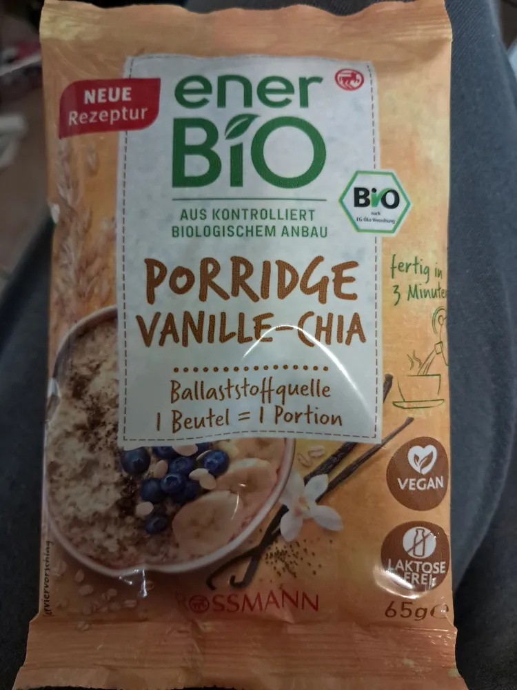 Porridge Vanille-Chia