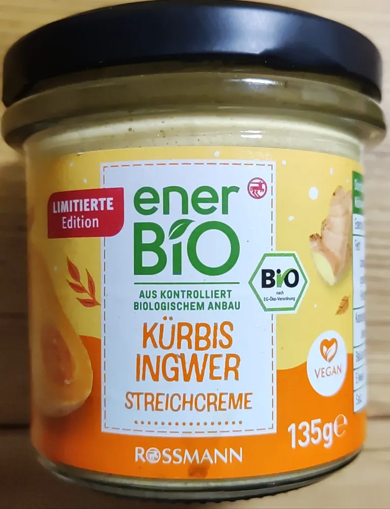 Kürbis Ingwer Streichcreme