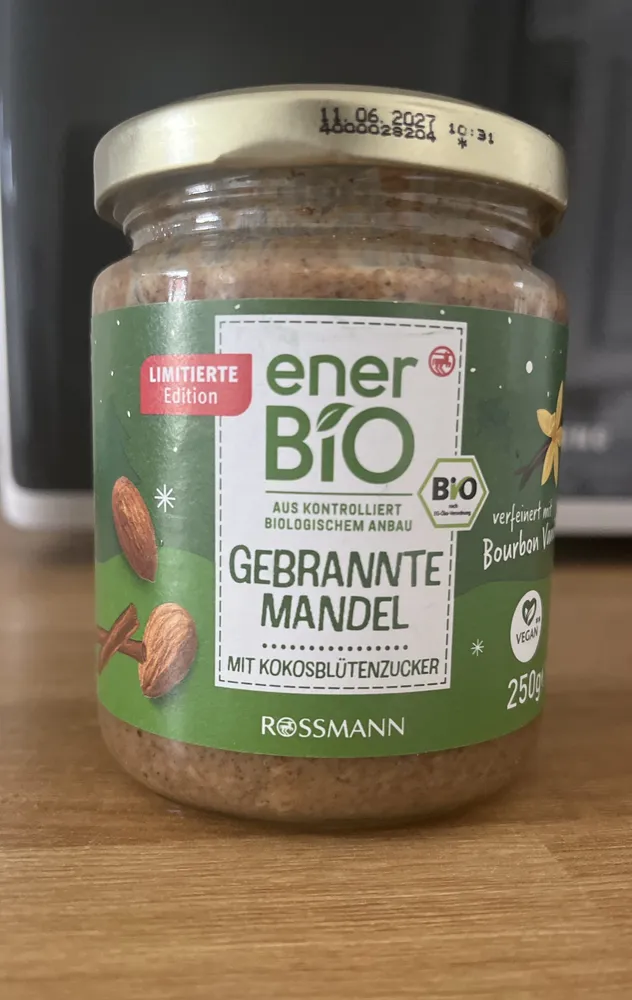 Nussmus Gebrannte Mandel