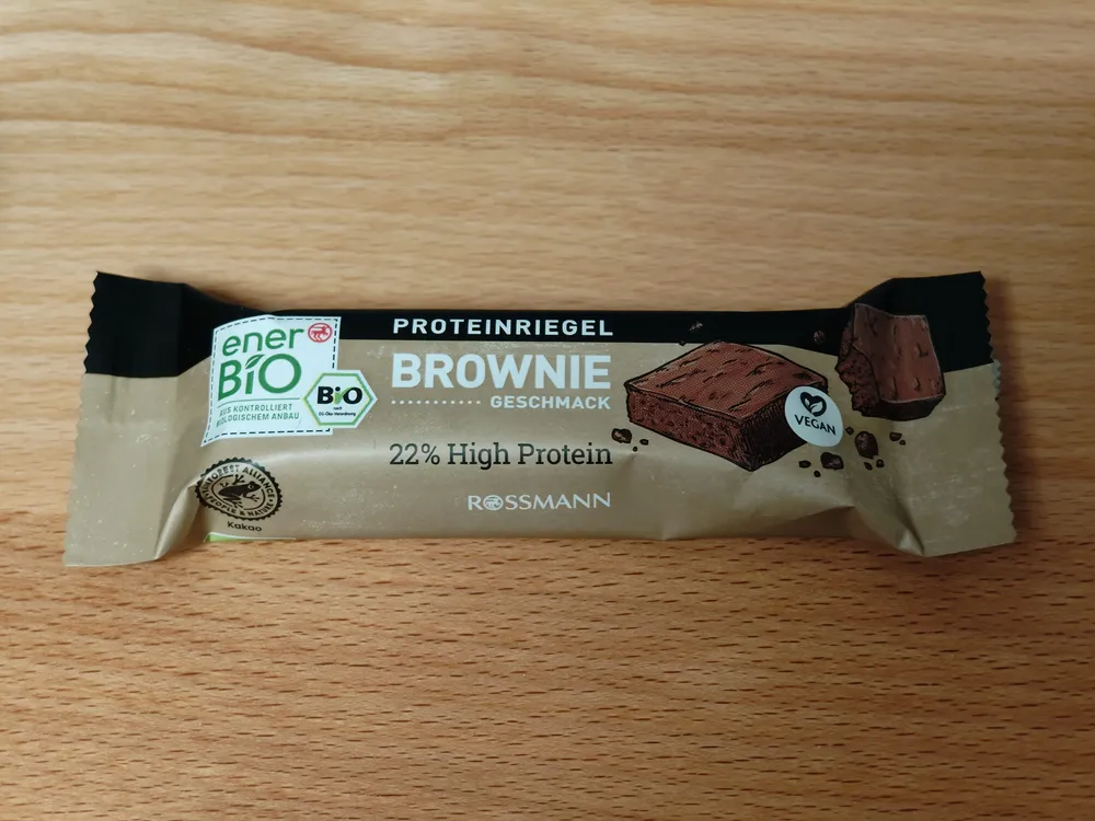 Proteinriegel Brownie